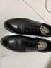 金利來(lái)（Goldlion）男鞋新款商務(wù)正裝系帶皮鞋男隱形內增高小碼男士系帶婚鞋36 37碼 黑色 38-比國內品牌皮鞋偏大一碼 曬單實(shí)拍圖