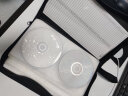 铭大金碟（MNDA）防水CD包 大容量DVD收纳盒 光盘包 加固碟包加厚防磨损包 80片装 帆布包 （颜色随机） 实拍图