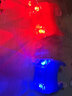 【鳳恩】自行車(chē)燈青蛙燈夜騎警示尾燈LED彩燈兒童滑板車(chē)平衡車(chē)爆閃車(chē)前燈單車(chē)配件 青蛙燈【2藍+2紅】送10顆電池 曬單實(shí)拍圖