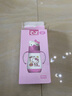 Hello Kitty 兒童帶水杯蓋保溫杯304不銹鋼小學(xué)生幼兒園女寶寶配公仔 1113-白色-300ml 曬單實(shí)拍圖