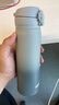膳魔師（THERMOS）保溫杯JNL漸變色系列 高顏值一鍵彈蓋水杯男女士學(xué)生網(wǎng)紅直飲杯 深淺灰色 JNL-502(GGY) 500ml 曬單實(shí)拍圖