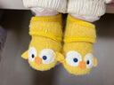 小茸低幫魔術(shù)貼貓頭鷹 0-3歲嬰幼兒學(xué)步前鞋 家居羊毛鞋保暖縫制無(wú)膠 黃色 11.5 適合腳長(cháng)10-10.5cm 曬單實(shí)拍圖