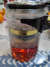 76茶業(yè) 飄逸杯玻璃內膽泡茶壺耐熱全玻璃茶具按壓式可拆洗過(guò)濾花茶壺 短嘴【500mL】配4杯 曬單實(shí)拍圖