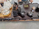 洛湘黑檀實木茶盤茶臺整套茶具套裝家用辦公室一體式全自動燒水壺茶托 01款 曬單實拍圖
