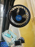 挖機(jī)風(fēng)扇24v大貨車工程車鏟車挖掘機(jī)專用大功率單頭大號(hào)吸盤車載電風(fēng)扇 12v無(wú)極調(diào)速單頭大號(hào)吸盤款703E 曬單實(shí)拍圖
