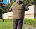 吉普（JEEP）美國(guó)正品Jeep高端90鴨絨羽絨服馬甲男士冬季工裝厚款外穿立領(lǐng)背心 軍綠色【官方正品】 XL 建議 140-160斤 曬單實(shí)拍圖