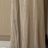 無(wú)印良品（MUJI） IDEE 女式 強捻 連帽套頭連衣裙 女裝裙子春季  GAD03C4S 米白色 M (155/80A) 曬單實(shí)拍圖