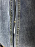 優(yōu)美珍（YOUMEIZHEN）日本孕婦褲子秋冬款外穿牛仔褲冬季時(shí)尚直筒孕早期休閑褲加絨加厚 藍色 L 曬單實(shí)拍圖