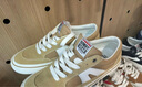 VISION STREET WEAR官方  FLAT TOP奶茶棕低幫經(jīng)典翻毛皮帆布鞋男女街頭滑板鞋 奶茶棕 39 曬單實拍圖