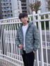 啄木鳥(niǎo) 羽絨服男連帽保暖防寒男士短款白鴨絨外套男冬季新款男裝上衣服 鉆藍(lán)色 L 曬單實(shí)拍圖