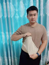 莫代爾徳絨發(fā)熱保暖內衣男士?jì)却罴咏q上衣羊毛蠶絲打底衫無(wú)痕短袖t恤冬 黑色 【德絨+羊毛+蠶絲】 3XL (適合170-190斤) 曬單實(shí)拍圖