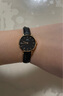 丹尼爾惠靈頓（DanielWellington）DW手表女 簡約女士手表石英歐美腕表 七夕情人節(jié)禮物送女友 24MM DW00100444皮帶黑盤 曬單實拍圖