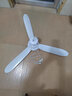 中聯(lián)（ZOLEE）中聯(lián)大吊扇微風(fēng)電風(fēng)扇小風(fēng)扇小吊扇靜音客廳工廠宿舍豬舍吊扇大吊扇吸頂扇風(fēng)扇大風(fēng)力節(jié)能語音聲控 直徑1050mm標(biāo)配【適用8~12㎡】 曬單實拍圖