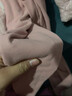 海瀾之家秋衣秋褲女士100%純棉秋冬季全棉抗菌打底保暖內衣圓領(lǐng)棉毛套裝 【10A抗菌-100%純棉】淺紫 M 160/90(建議90-110斤) 曬單實(shí)拍圖