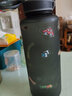 康知緣（KANGZYUAN）大容量運動(dòng)水杯男女戶(hù)外健身車(chē)載旅行壺tritan水瓶超大杯子 灰色2000毫升【古韻款】 曬單實(shí)拍圖