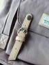 NX DOUGHNUT韓版甜甜圈旅行雙肩包電腦包男女書(shū)包刺繡花背包淑女雙肩包學(xué)生包 淺紫色繡花 曬單實(shí)拍圖