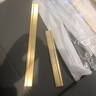 櫥飾美（CHOOSE ME） 柜門(mén)拉手現(xiàn)代簡(jiǎn)約輕奢金色抽屜櫥柜子加長(zhǎng)款通頂L型衣柜門(mén)把手 拉絲金色 加長(zhǎng)款-1米 曬單實(shí)拍圖