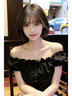 藝美絲短發(fā)假發(fā)夏季女生自然全頭套全真人發(fā)絲高端新款鎖骨發(fā)波波頭 波波頭【遞針分縫】 栗棕色 短發(fā) 曬單實拍圖