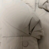 三彩大碼女裝2024冬季新款狐貍大毛領(lǐng)連帽長款羽絨服寬松御寒胖MM 橘粉色 M 160/88B 曬單實(shí)拍圖