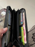 琪莫KEMY 韩版男士长款钱包学生钱夹 多卡位零钱手拿包潮包手机包 黑色 晒单实拍图