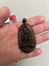 BOYESEXSO冰種黑曜石吊墜男士守護神虛空藏菩薩大日如來(lái) 冰種黑曜石 屬?；?虛空臧菩薩 曬單實(shí)拍圖