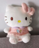 Hello Kitty 正版凯蒂猫公仔猫咪玩偶安抚毛绒玩具布娃娃靠垫枕头 送女友老婆男女孩生日礼物女生闺蜜创意礼品布娃娃陪睡觉 23cm裙装蝴蝶款 实拍图