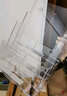 得力（deli） 3層A4 透明亞克力PS材質桌面資料展示架 掛墻宣傳單雜志架 目錄宣傳架 9318 曬單實拍圖