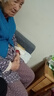 祁姿老年人100%純棉保暖褲女高腰寬松敞口家居褲媽媽大碼睡褲加厚秋褲 桔紅櫻桃 2XL 115（建議150-165斤） 曬單實(shí)拍圖