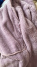 Clarkarida睡衣女士家居服情侣秋冬季居家服珊瑚绒保暖加厚款加绒长袖可外穿 芋泥紫-女款女生套装 L 110-125斤 晒单实拍图