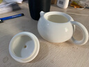 天城一品 茶壺陶瓷羊脂白玉泡茶壺品茗壺手工西施壺家用功工夫茶具套裝 羊脂白玉西施壺 曬單實(shí)拍圖