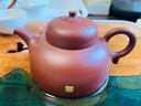 萬(wàn)仟堂（Edenus）紫砂壺 宜興紫砂 坐忘 手工原礦紅泥 紫泥 段泥 紫砂茶壺 紅泥160ml 曬單實(shí)拍圖