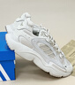 adidas OZMILLEN親子款輕盈百搭老爹鞋男女阿迪達(dá)斯官方三葉草 淺灰綠 38 曬單實(shí)拍圖