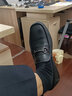 奧康男士休閑皮鞋牛皮套腳豆豆鞋低幫男士透氣單鞋舒適軟底駕車(chē)樂(lè )福鞋 黑色 42 曬單實(shí)拍圖