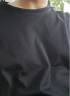京东京造 速干运动T恤男 夏季凉感吸湿 健身跑步短袖训练球衣 黑色 S 实拍图