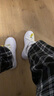 耐克（NIKE）Air Force 1 AF1空軍一號 全白黑武士經典款男女情侶休閑運動板鞋 DD8959-100 38.5 曬單實拍圖