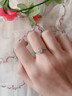 儷萌珠寶PT950鉑金白金鉆戒女15分克拉顯鉆鉆石戒指求訂結婚 現(xiàn)貨PT950鉑金15分SI/FG 曬單實拍圖