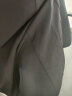 【神裙2.0版】独束大码女装等量插片分割遮胯显瘦大摆伞裙中长款22DS2162 黑色 XL 实拍图