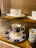 ROYAL ALBERT 英國皇家阿爾伯特進(jìn)口骨瓷馬克杯古典歐式咖啡杯盤(pán)組合兩件套 攝政藍兩件套 曬單實(shí)拍圖