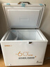 星星（XINGX）超低溫商用冷柜零下60度三文魚金槍魚速凍柜 負40度家用海鮮急凍柜大容量冷凍柜銅管 60W200DS（不銹鋼內(nèi)膽 -75度） 200L 曬單實拍圖