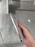 尊蒂 蘋(píng)果14promax手機(jī)殼金屬邊框iPhone14鋁合金卡扣邊框式防摔硬殼保護(hù)套無(wú)背板 優(yōu)雅銀【蘋(píng)果14pro】6.1寸 金屬邊款式 曬單實(shí)拍圖