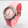 百圣牛（PASNEW）潮流兒童手表石英表男孩女孩防水表環(huán)保表帶學(xué)生夜光指針手表 粉色 曬單實(shí)拍圖
