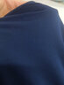 羅蒙（ROMON）冰絲涼感T恤男士短袖夏季薄款速干中年polo領(lǐng)衫上衣服爸爸男 淺灰+紅色【兩件優(yōu)惠裝】 3XL 185 曬單實(shí)拍圖