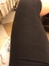 品詩歌人 莫代爾打底褲女薄款夏季外穿緊身高腰彈力防曬防走光大碼七分褲 七分黑色【2件】 XL 100-135斤 曬單實拍圖