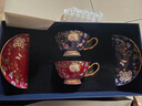 彌生時代（YAYOITIMES） 「瓊花玉蝶」咖啡杯套裝對杯歐式小小精致網(wǎng)紅ins 瓊花玉蝶對杯[禮袋+禮盒+賀卡] 曬單實拍圖