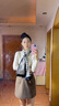 虔生緣絲巾長(zhǎng)條女韓國(guó)百搭裝飾飄帶領(lǐng)巾圍巾細(xì)窄長(zhǎng)方巾禮物女款 黑白 曬單實(shí)拍圖