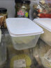 美煮妇冰箱食物收纳盒冷藏冷冻速冻专用保鲜盒食品级火锅食材冻肉分格盒 纯白 单件装 1L 实拍图