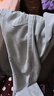 Foss Phil牛仔褲男士春秋季寬松闊腿復(fù)古運動休閑直筒長褲子773淺藍L 曬單實拍圖