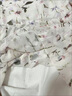 邁芙美雪紡連衣裙2025新款夏季氣質(zhì)顯瘦印花仙女a(chǎn)字中長款收腰碎花裙子 白色 舒適親膚,透氣 L 建議110-120斤 曬單實(shí)拍圖