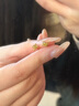 中國黃金（CHINA GOLD）花絲蝴蝶黃金耳釘女足金交織耳環(huán)耳飾七夕情人節(jié)禮物送女友老婆 足金鏤空花絲蝴蝶耳釘 曬單實拍圖