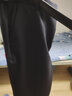 Cszxx特大碼西褲男加肥加大碼商務(wù)褲300斤胖子彈力休閑純色長(cháng)褲新款 藏青色 44 曬單實(shí)拍圖
